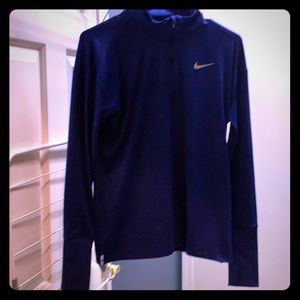Women’s Blue Nike Quarter Zip-Up Size Small